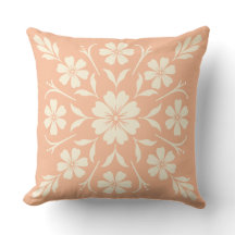 Blume Clock Medallion Coral
