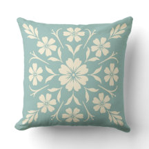 Blume Clock Medallion Sage