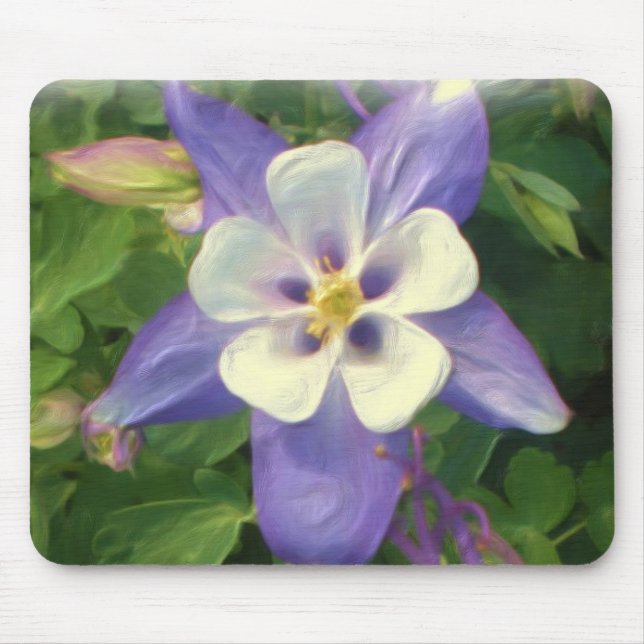 Blume Columbine mousepad (Vorne)