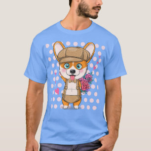 Blume Corgi VATER Dog Pembroke Welsh Lover Vathers T-Shirt
