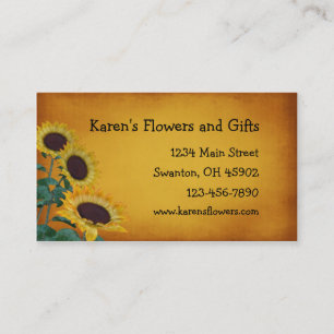 Blume Craft Gift Shop Visitenkarte