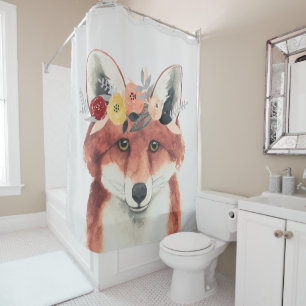 Blume Crown Forester Fox Duschvorhang