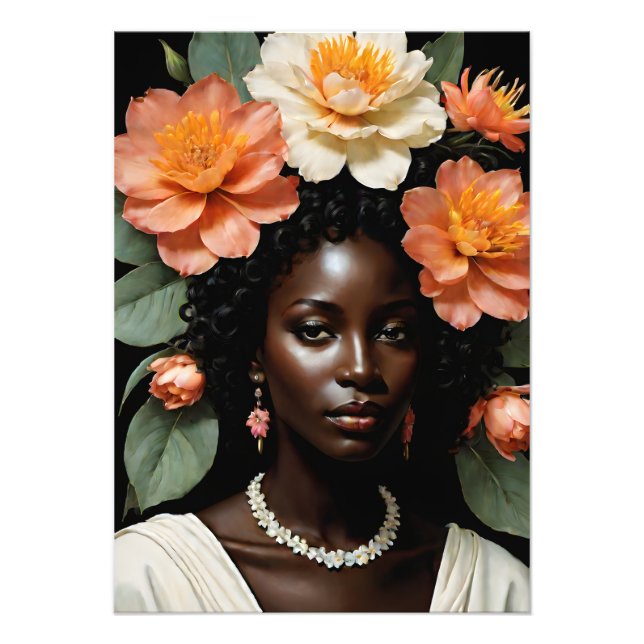Blume Crown Fotodruck (Vorne)