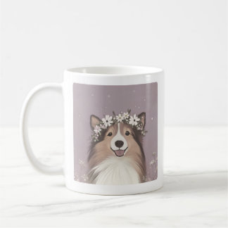 Blume Crown Sheltie Tasse