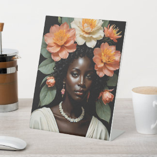 Blume Crown Sockelschild