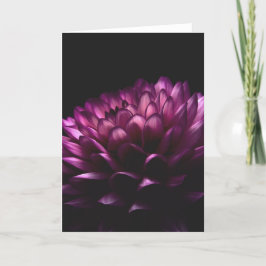 Blume Dahlia Karte