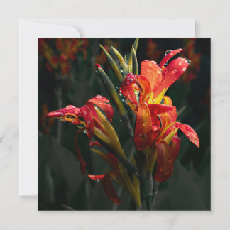 Blume Dankeschön Karte