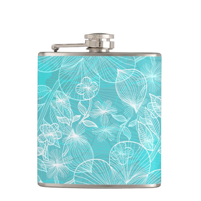 Blume Decor 25 Wrapped Flask Options Flachmann (Vorderseite)