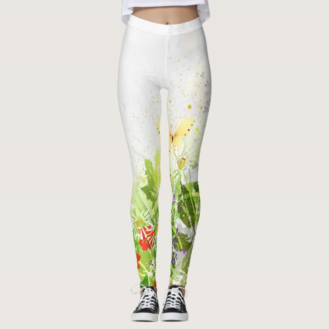 Blume Decor 30 Leggings (Vorderseite)