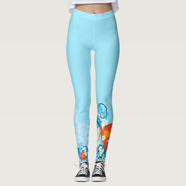 Blume Decor 70 A Leggings (Vorderseite)