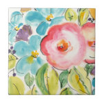 Blume Delight II Fliese<br><div class="desc">Blume Delight II von Julia Minasian</div>