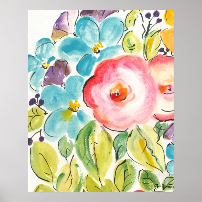 Blume Delight II Poster (Vorne)