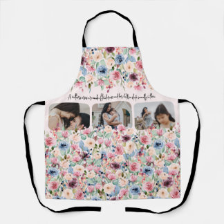 Blume der Aquarellfarben Mother All-over-Print-Sch Schürze