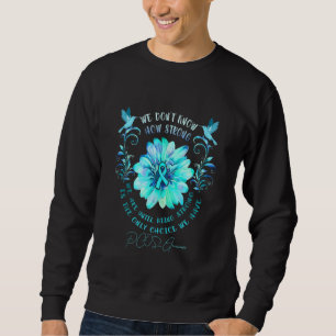 Blume der Bewusstseinsbildung bei den PCs Wir wiss Sweatshirt