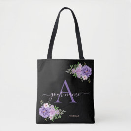 Blume der blauen Rose, Modernes Minimalistisches E Tasche