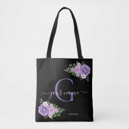 Blume der blauen Rose, Modernes Minimalistisches E Tasche