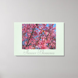 Blume der Blume der Decke-Artwork- blüht CricketDi Leinwanddruck