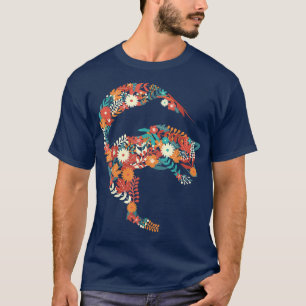 Blume der Blumenart in Niedlicher Foxform - Fox T- T-Shirt