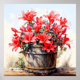 Blume der Blüte Poster