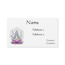 Blume der Chakra-Goddess-Terminkarte