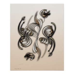 "Blume der Erde", Glossy Poster