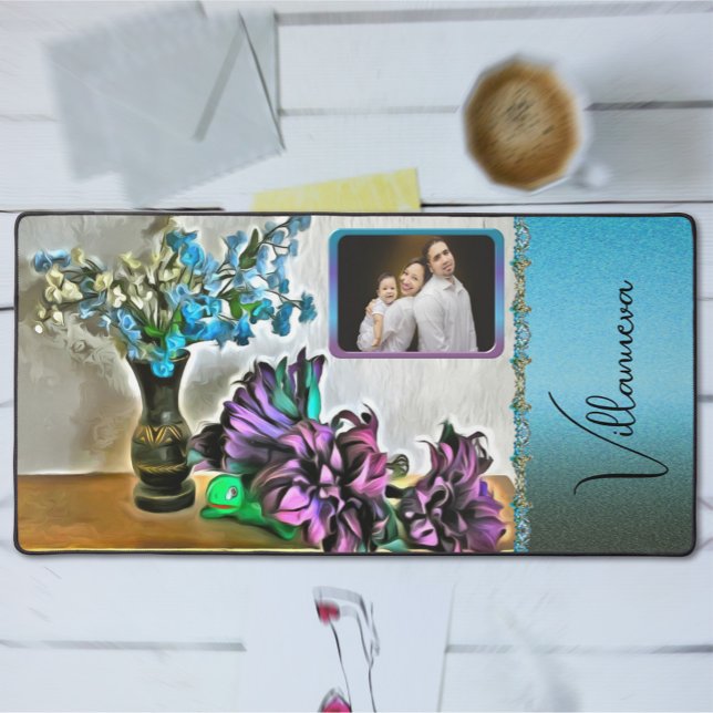 Blume der Familie Seide und Mais 2190 Schreibtischunterlage (Von Creator hochgeladen)