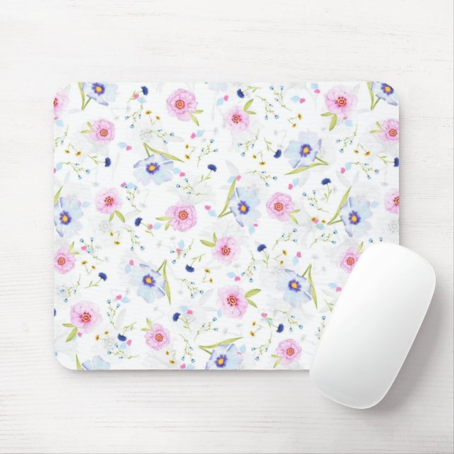 Blume der Federmaus Mousepad (Mit Mouse)