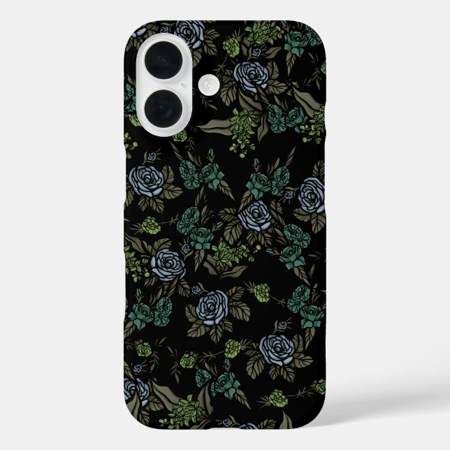 Blume der grünen Erde iPhone 16 Hülle (Rückseite)