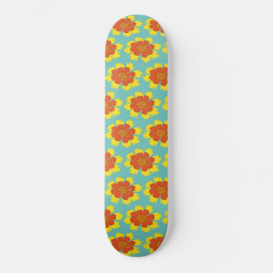 Blume der Gürtelrose Skateboard