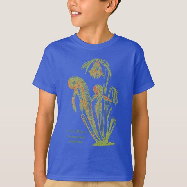 Blume der karnivorischen Pflanze T-Shirt (Vorderseite)