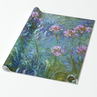 Blume der Kunst Monet Geschenkpapier