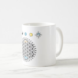 Blume der Leben-Göttlichkeit in der Natur-Tasse Kaffeetasse