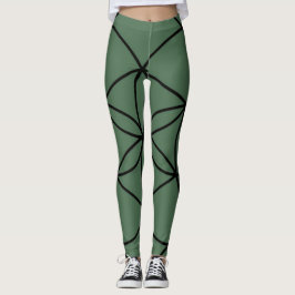 Blume der Lebensbedingungen Leggings