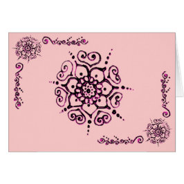 Blume der Liebe (Henna) (rosa)