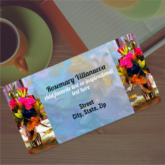 Blume der Liebe PM0001 Adresse Adressaufkleber (Von Creator hochgeladen)