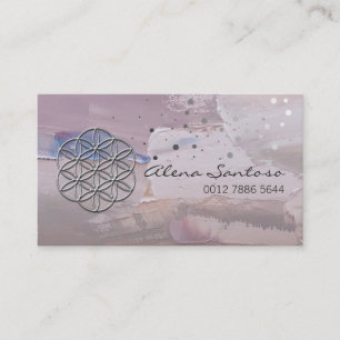 Blume der Life Standard Business Card Visitenkarte
