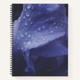 Blume der lila Rose Notizbuch
