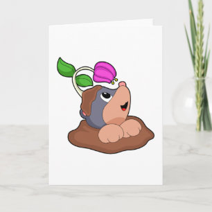 Blume der Mole Earth Karte