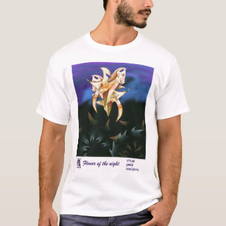 Blume der Nacht durch Anjo Lafin T-Shirt
