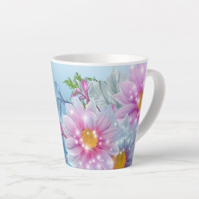 Blume der Natur Milchtasse (Rechte Ecke)