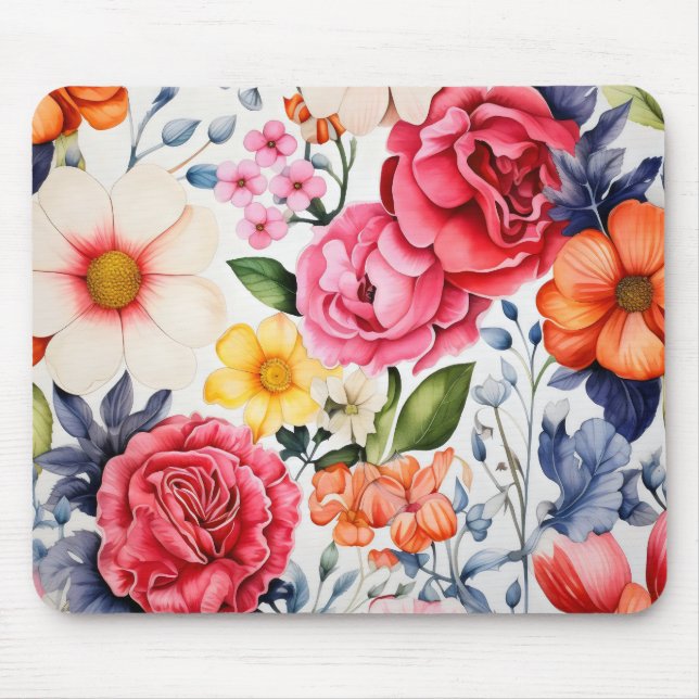 Blume der Natur Mousepad (Vorne)