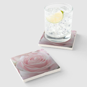 Blume der niedlichen Rose Steinuntersetzer