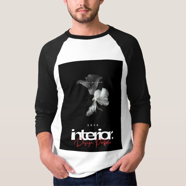 Blume der Pflanze T-Shirt (Vorderseite)