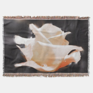 Blume der romantischen Rose Decke