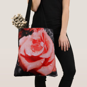 Blume der romantischen Rose Tasche