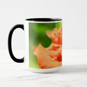 Blume der romantischen Rose Tasse