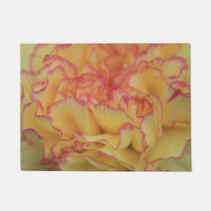Blume der rosa und gelben Narben Fußmatte