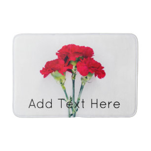 Blume der Roten Nation Badematte