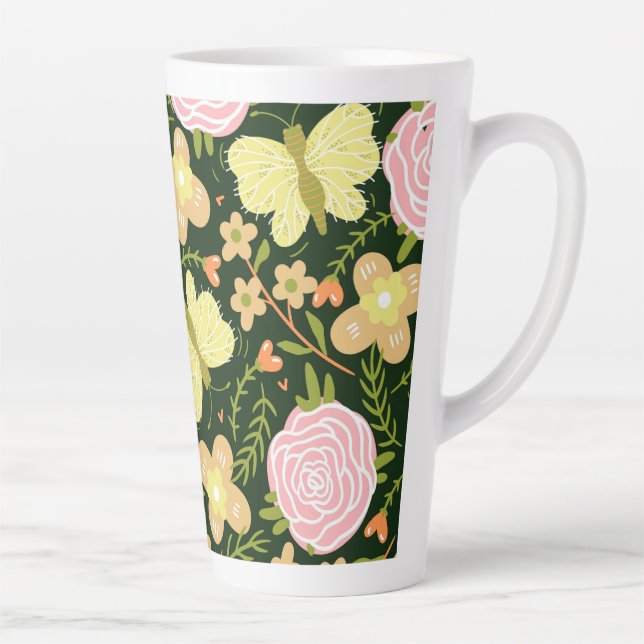 Blume der Schmetterlinge Milchtasse (Rechts)