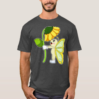 Blume der Schmetterlinge T-Shirt